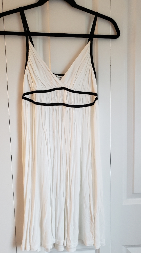 White cotton dress